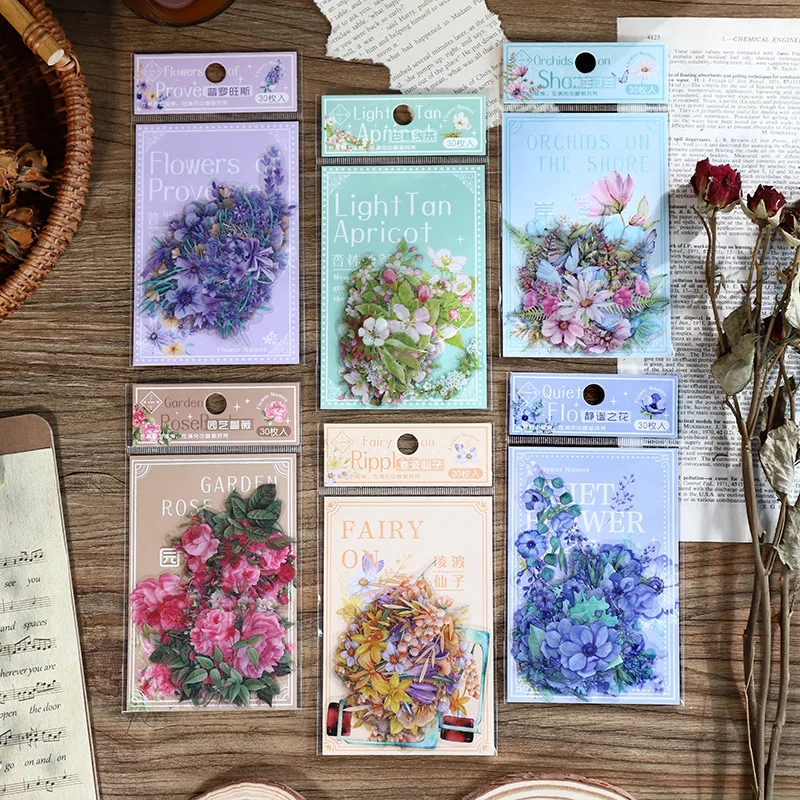 30pcs/1lot kawaii Stationery Stickers in the name of flowers Diary Planner junk journal Decorative Scrapbooking DIY Craft
30pcs/1lot kawaii Stationery Stickers in the name of flowers Diary Planner junk journal Decorative Scrapbooking DIY Craft