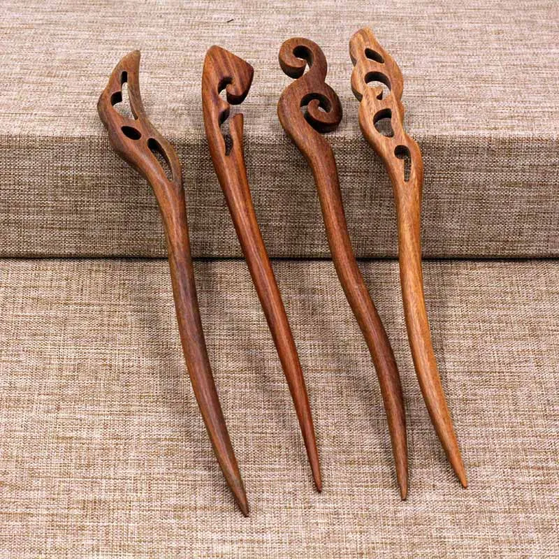 Retro Palace Green Sandalwood Hairpin Classic Handmade Wood Carving Coiled Hair Women Fashion Hair Jewelry Gift for Girls
Retro Palace Green Sandalwood Hairpin Classic Handmade Wood Carving Coiled Hair Women Fashion Hair Jewelry Gift for Girls