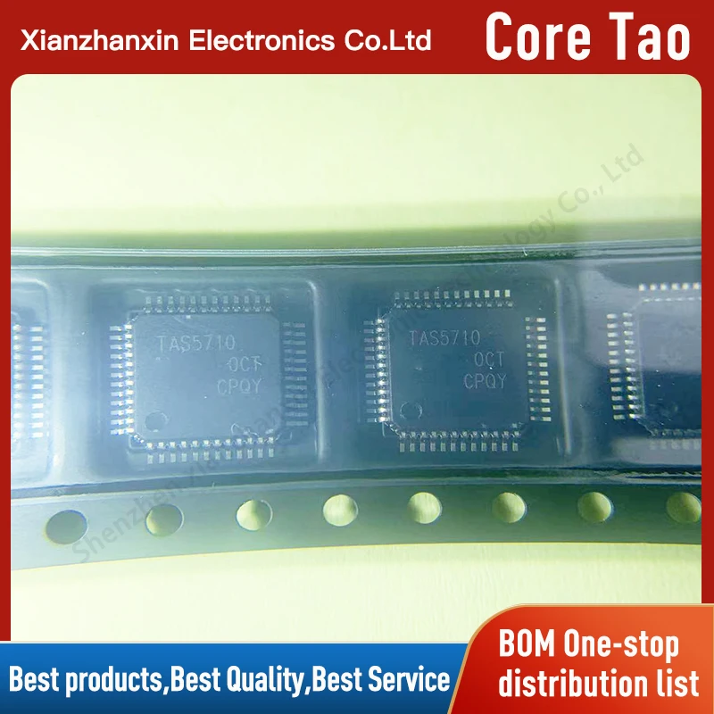 1~5pcs/lot TAS5710PHPR Screen printing TAS5710 QFP48 New and original audio power amplifier
1~5pcs/lot TAS5710PHPR Screen printing TAS5710 QFP48 New and original audio power amplifier