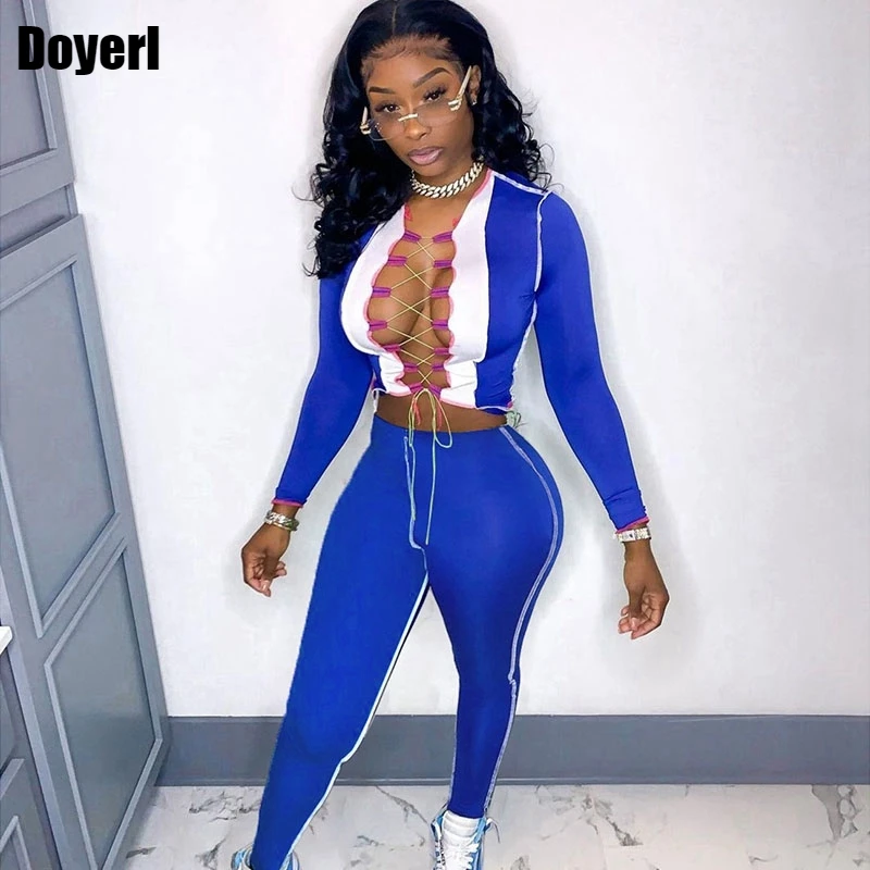 Party Clubwear Sexy Two Piece Set Women Top and Pants Sets Autumn Bandage Co Ord Set Women Club Outfits Ensemble Femme 2 Pieces
Party Clubwear Sexy Two Piece Set Women Top and Pants Sets Autumn Bandage Co Ord Set Women Club Outfits Ensemble Femme 2 Pieces