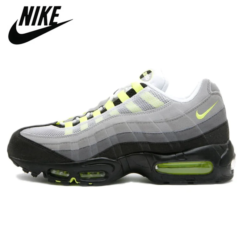 

Authentic Nike Air Max 95 Splatter Neon Denham Men Running Shoes Original Trainers Sports Sneakers Runners 40-46