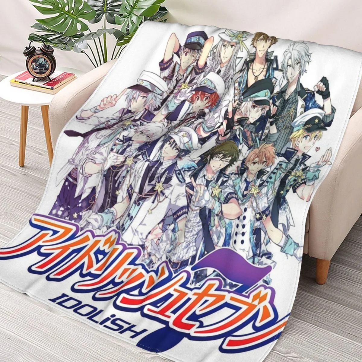 IDOLiSH7 Throws Blankets Collage Flannel Ultra-Soft Warm picnic blanket bedspread on the bed
IDOLiSH7 Throws Blankets Collage Flannel Ultra-Soft Warm picnic blanket bedspread on the bed