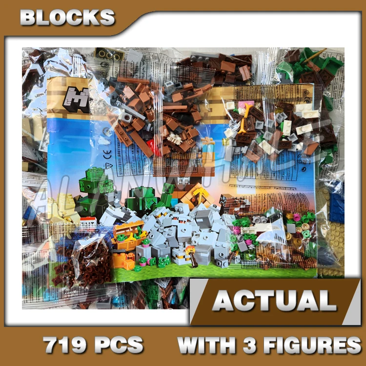 723pcs Game My World The Crafting Box 2.0 House Mine Desert Crops Area 10733 Building Blocks Toys Compatible With Model
723pcs Game My World The Crafting Box 2.0 House Mine Desert Crops Area 10733 Building Blocks Toys Compatible With Model