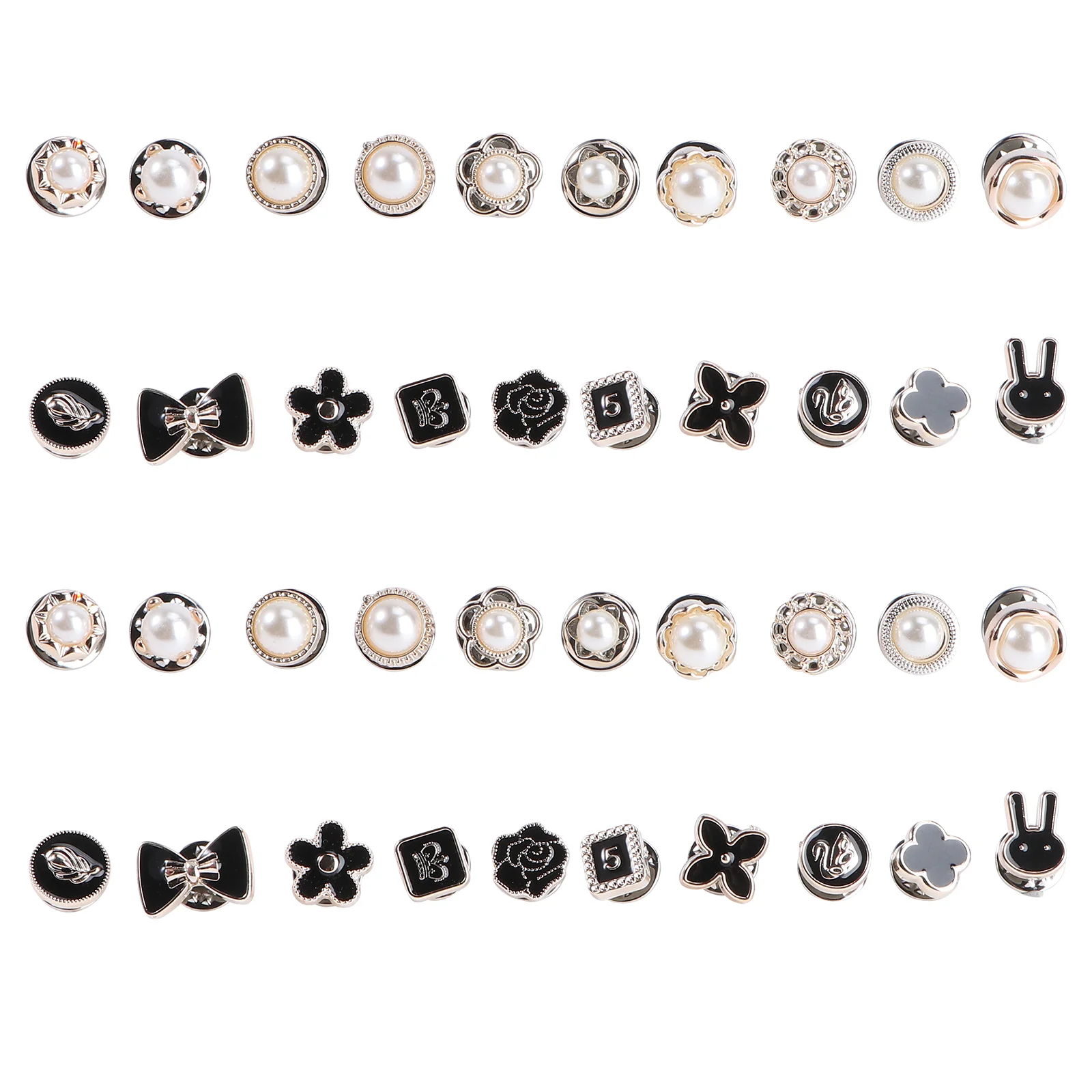 Buttons Pearl Rhinestone Snap Resin Faux Jewelry Beads Sewing Flower Button Embellishments Making Flat Fordecoration Wedding
Buttons Pearl Rhinestone Snap Resin Faux Jewelry Beads Sewing Flower Button Embellishments Making Flat Fordecoration Wedding
