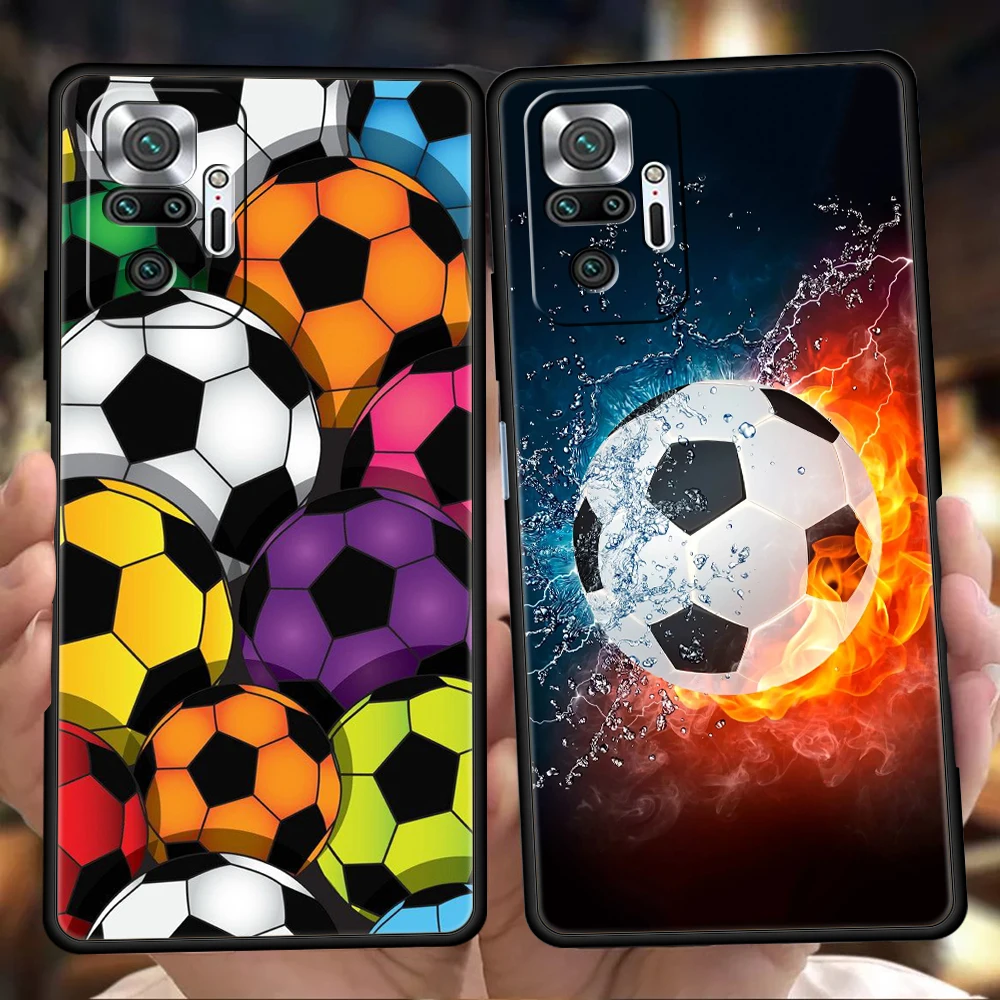 Football Phone Case Cover For Redmi Note 12 10 11 Pro K50 K40 Gaming 8T 9 8A 9A 9C 9S Pro Soft Shockproof Shell Funda Coque Bag
Football Phone Case Cover For Redmi Note 12 10 11 Pro K50 K40 Gaming 8T 9 8A 9A 9C 9S Pro Soft Shockproof Shell Funda Coque Bag