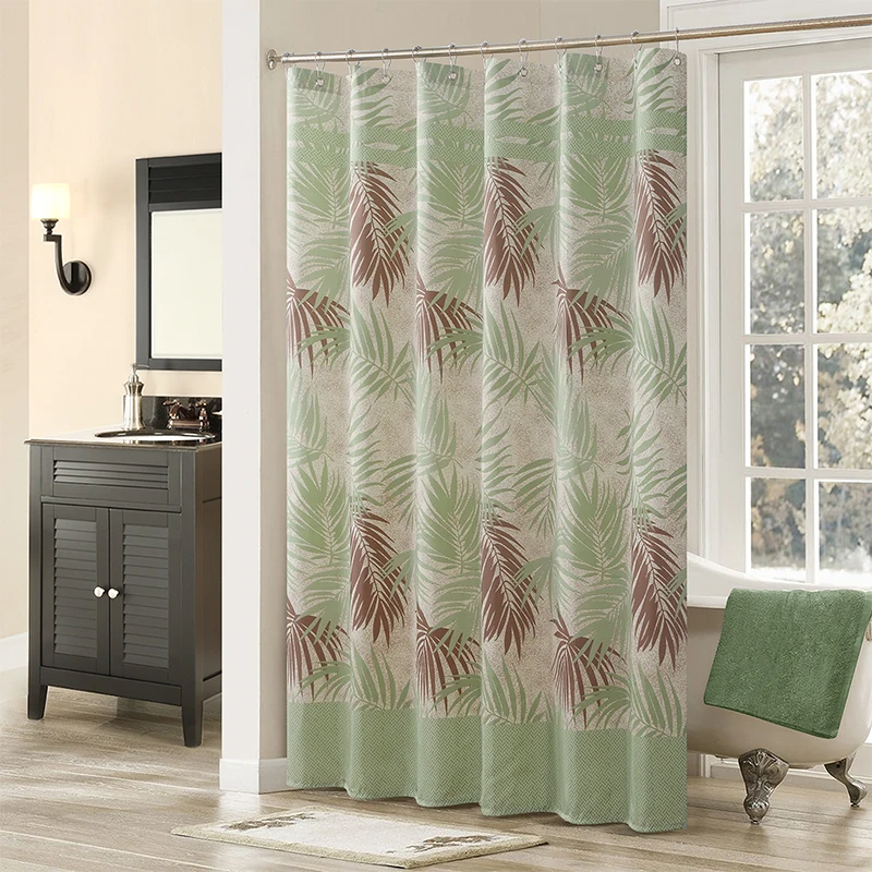 Muwago Tropical Green Plant Leaf Shower Curtain Rustic Style Palm Foliage Curtains Waterproof & Mildew Proofing Bathing Cover
Muwago Tropical Green Plant Leaf Shower Curtain Rustic Style Palm Foliage Curtains Waterproof & Mildew Proofing Bathing Cover