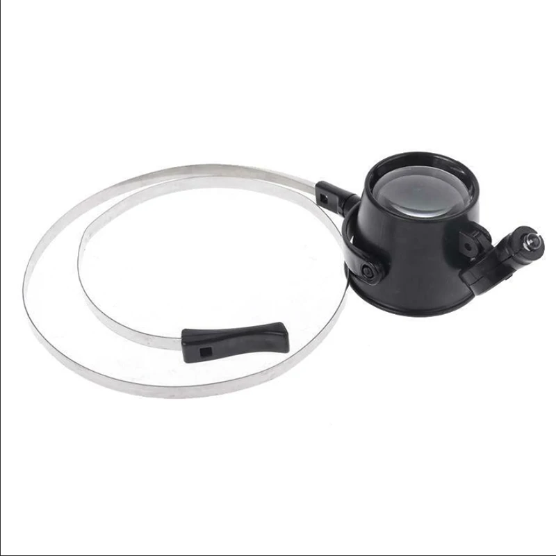Portable 15X Headband Eye LED Magnifier Loupe Jewelers Circuit Magnifying Glass Watchmakers Head Mounted
Portable 15X Headband Eye LED Magnifier Loupe Jewelers Circuit Magnifying Glass Watchmakers Head Mounted