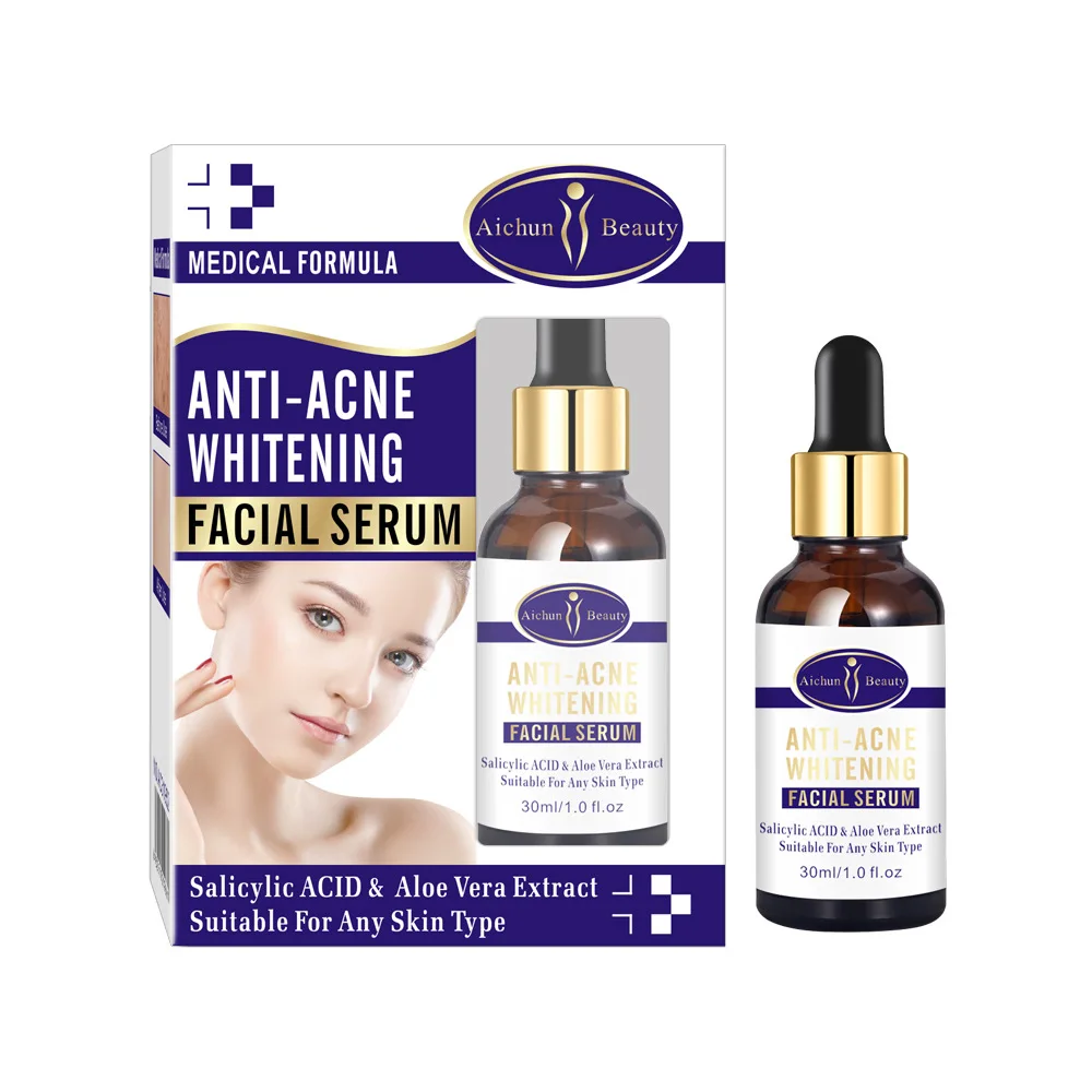 Effective Acne Removal Serum Repair Treatment Acne Scar Spots Shrink Pores Whitening Anti-Acne Products Face Skin Care
Effective Acne Removal Serum Repair Treatment Acne Scar Spots Shrink Pores Whitening Anti-Acne Products Face Skin Care