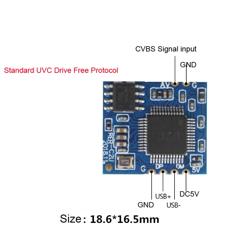 Модуль AHD-USB NOVOXY RER-A2U для аналогового видео
Модуль AHD-USB NOVOXY RER-A2U для аналогового видео
