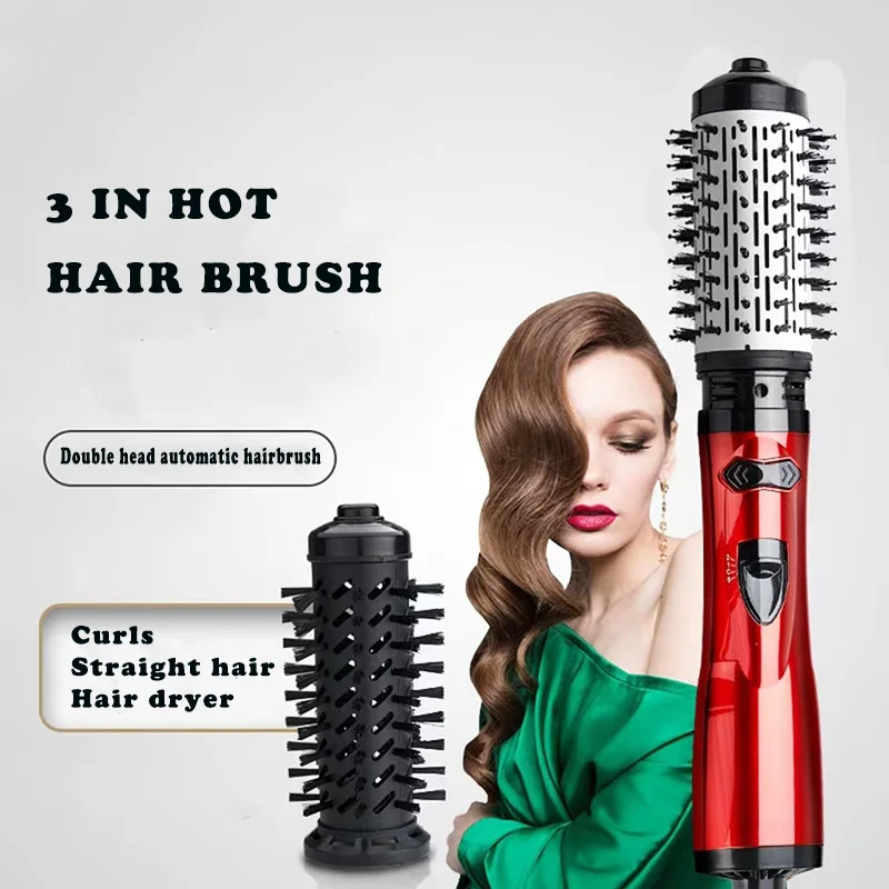 

3 in 1 Multifunctional Styling Tools Curler Hairdryer Hair Curling Comb Professinal Hair Dryer Brush Salon Straightening Brush