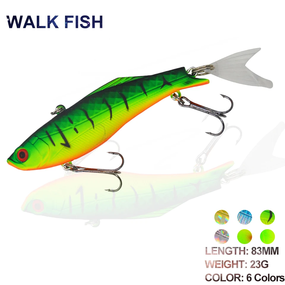 WALK FISH приманка ВИБ 1 шт., 83 мм/23 г, искусственная вибрация, жесткая приманка, рыболовная снасть, воблеры, свимбейт с хвостом, аксессуары для оку...
WALK FISH приманка ВИБ 1 шт., 83 мм/23 г, искусственная вибрация, жесткая приманка, рыболовная снасть, воблеры, свимбейт с хвостом, аксессуары для оку...