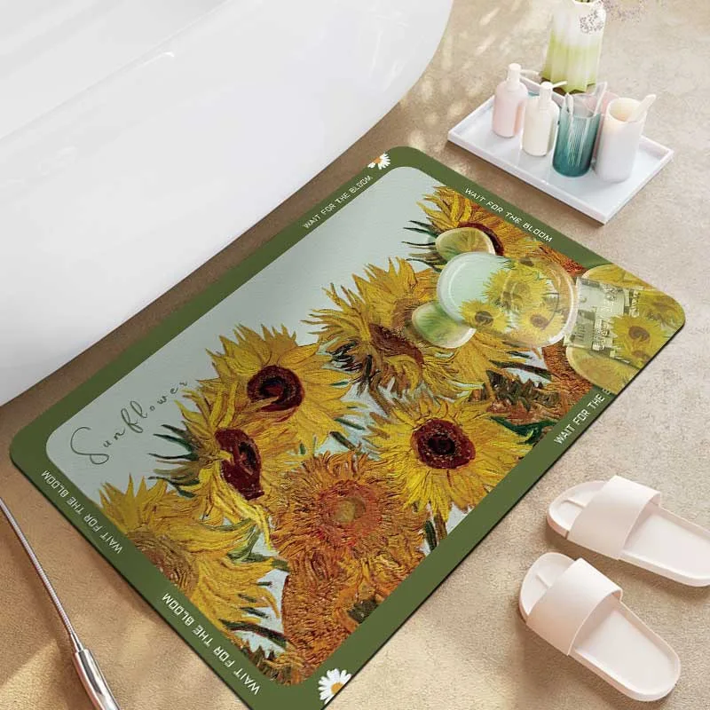 Vintage Non-Slip Bath Mat Doormat Absorbent Carpets Entrance Mats Balcony Porch Area Rugs
Vintage Non-Slip Bath Mat Doormat Absorbent Carpets Entrance Mats Balcony Porch Area Rugs