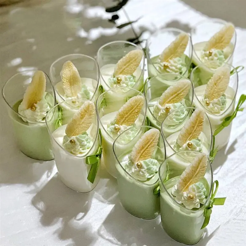 15/25/30pcs Mini Dessert Cups Practical Clear Appetizer Cup Portable Jelly Pudding Mousse Cup for Home Shop
15/25/30pcs Mini Dessert Cups Practical Clear Appetizer Cup Portable Jelly Pudding Mousse Cup for Home Shop
