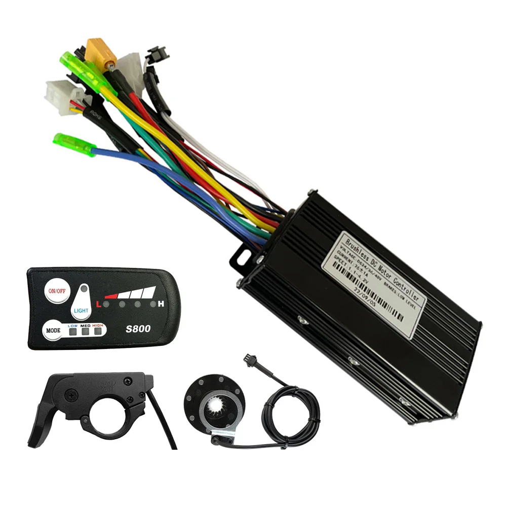 36/48V 26A Sine Wave Controller S800 Display Throttle 8 PAS Kit For E-Bike MTB Scooter Battery Modification Replacement Parts
36/48V 26A Sine Wave Controller S800 Display Throttle 8 PAS Kit For E-Bike MTB Scooter Battery Modification Replacement Parts