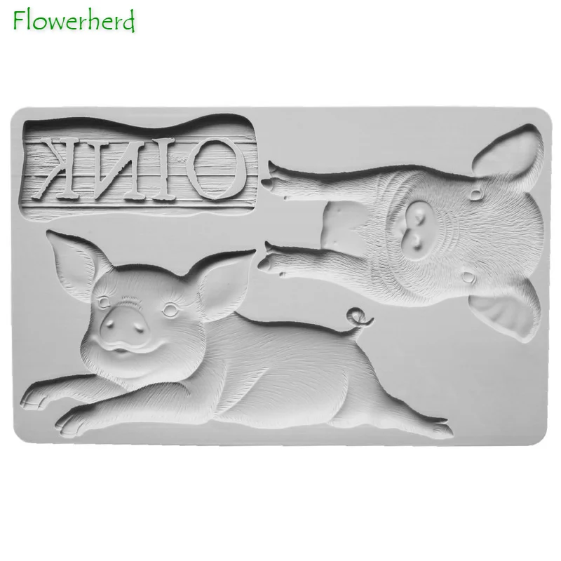 Animal Farm Pig Chocolate Mold DIY Fondant Chocolate Cake Silicone Mold Baking Accessories Cake Decoration Tools
Animal Farm Pig Chocolate Mold DIY Fondant Chocolate Cake Silicone Mold Baking Accessories Cake Decoration Tools