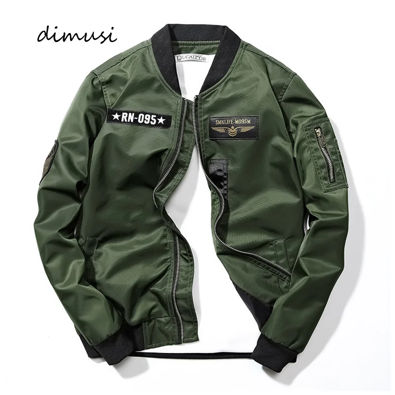 New Men's Bomber Jackets Casual Male Outwear Windbreaker Coats Fashion Hip Hop Mens Slim Pilot Baseball Jackets Clothing
New Men's Bomber Jackets Casual Male Outwear Windbreaker Coats Fashion Hip Hop Mens Slim Pilot Baseball Jackets Clothing