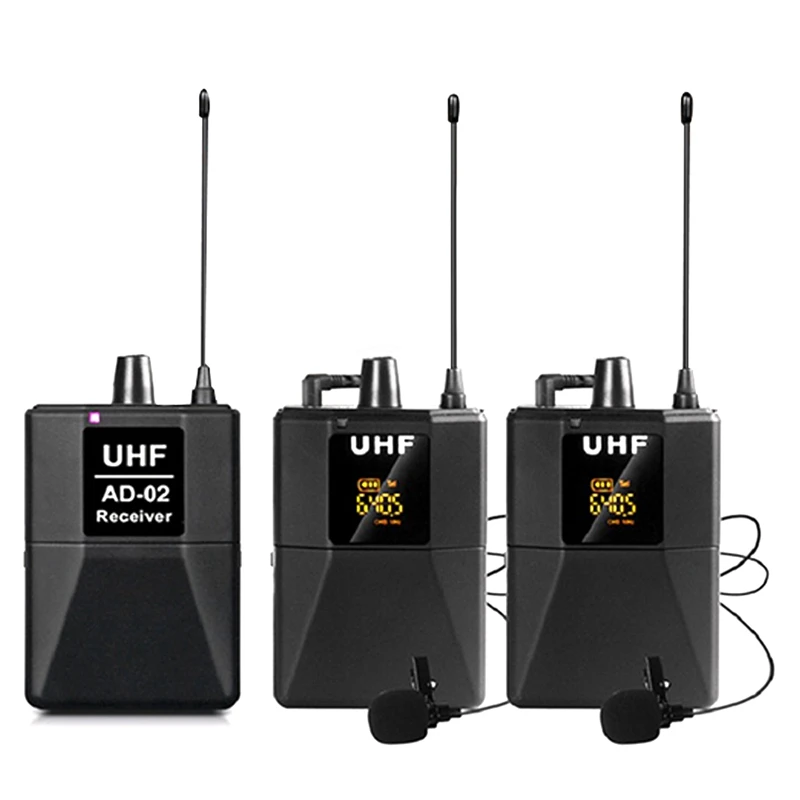 Top Deals Wireless Lavalier UHF Microphone System One-For-Two Wireless Recording Microphone For Outdoor Interview/Live Broadcast
Top Deals Wireless Lavalier UHF Microphone System One-For-Two Wireless Recording Microphone For Outdoor Interview/Live Broadcast