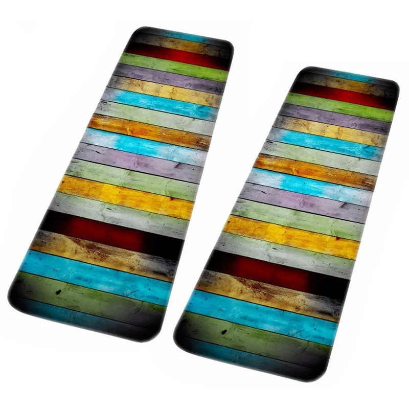 2X Long Paragraph Colorful Wood Prints Water Absorbent Bath Mats 40X120cm / 16X48inch
2X Long Paragraph Colorful Wood Prints Water Absorbent Bath Mats 40X120cm / 16X48inch