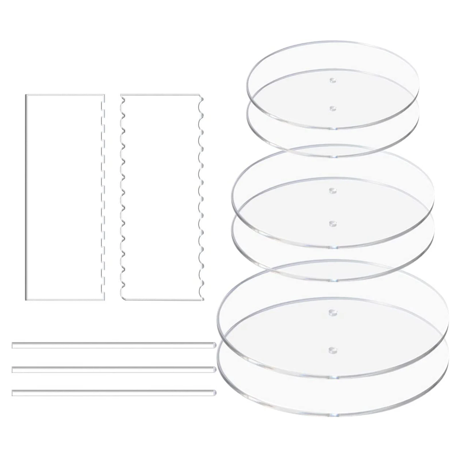 Acrylic Round Cake Discs Set Cake Decorating Tools Kit Cream Cake Baking Craft Tool Cake Decorating Tools Baking Accessories
Acrylic Round Cake Discs Set Cake Decorating Tools Kit Cream Cake Baking Craft Tool Cake Decorating Tools Baking Accessories