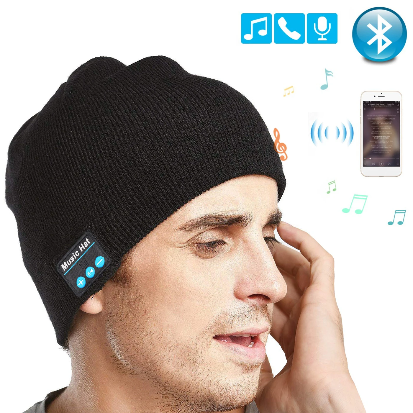 Беспроводные Bluetooth-наушники унисекс, шапка бини, зимняя спортивная музыкальная шапка, гарнитура с микрофоном и динамиком для Xiaomi, Huawei, Samsung, ...
Беспроводные Bluetooth-наушники унисекс, шапка бини, зимняя спортивная музыкальная шапка, гарнитура с микрофоном и динамиком для Xiaomi, Huawei, Samsung, ...