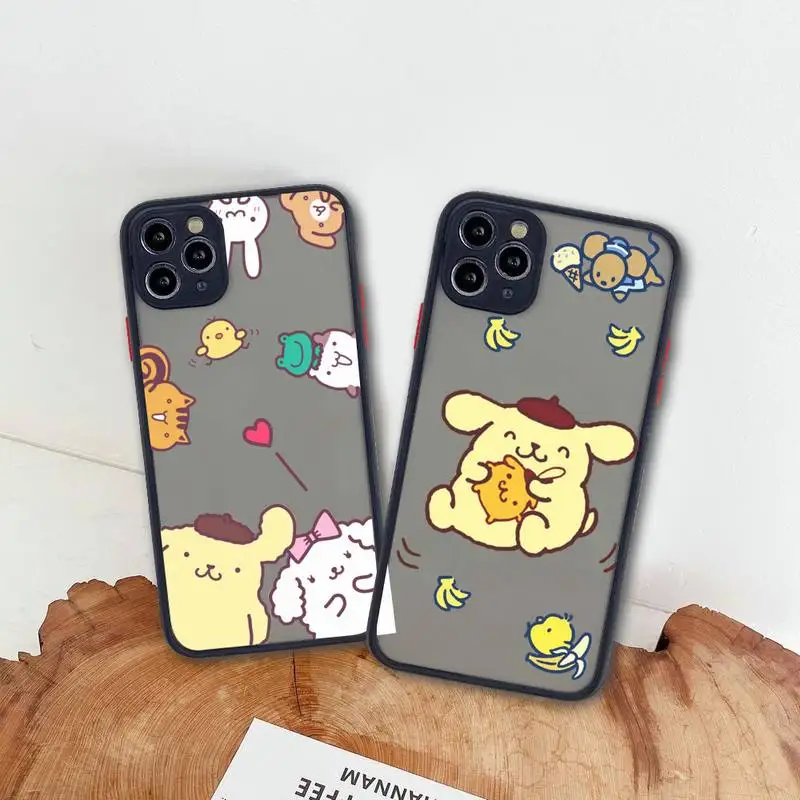 Cute Cartoon Sanrio Pom Pom Purin Phone Case For iphone 14 Plus 13 12 11 Pro Max Mini XS X XR Matte Transparent Cover
Cute Cartoon Sanrio Pom Pom Purin Phone Case For iphone 14 Plus 13 12 11 Pro Max Mini XS X XR Matte Transparent Cover