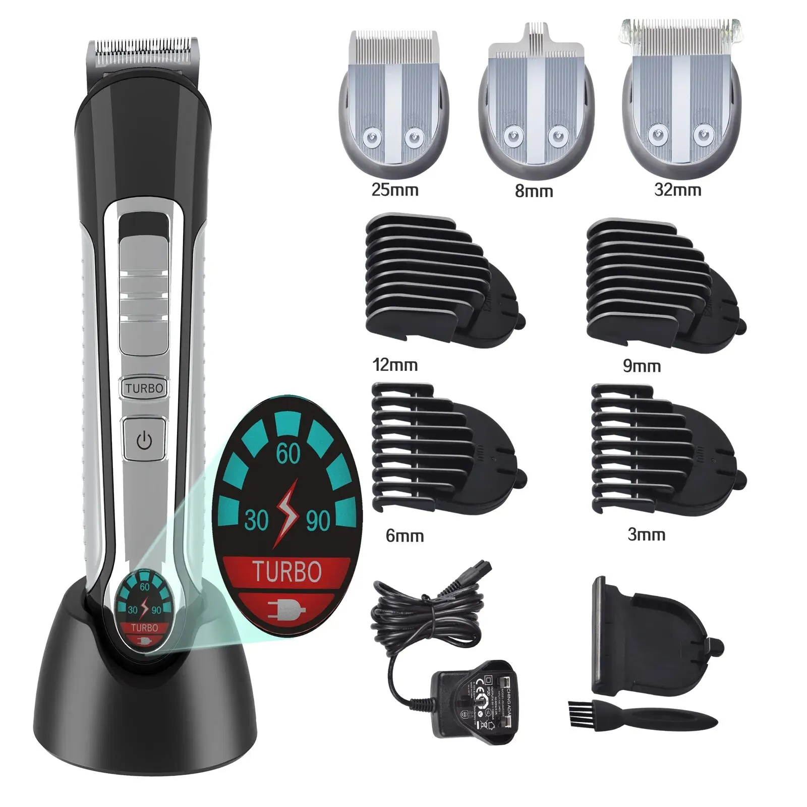 NEW IN Beard Trimmer, Hair Clipper Mustache Trimmer Hair Cutting Groomer Kit 3 In 1 For Men Precision Trimmer with USB Charging
NEW IN Beard Trimmer, Hair Clipper Mustache Trimmer Hair Cutting Groomer Kit 3 In 1 For Men Precision Trimmer with USB Charging