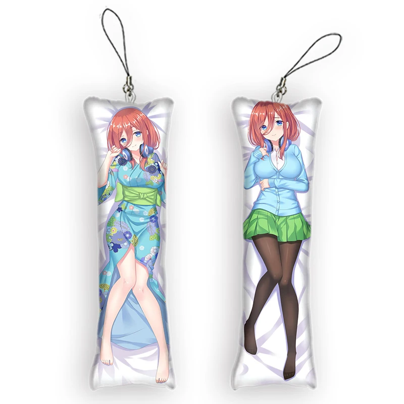 The Quintessential Quintuplets Dakimakura Keychain Beauty Nakano Miku Anime Body Mini Key Chain Cosplay Anime Keychain
The Quintessential Quintuplets Dakimakura Keychain Beauty Nakano Miku Anime Body Mini Key Chain Cosplay Anime Keychain