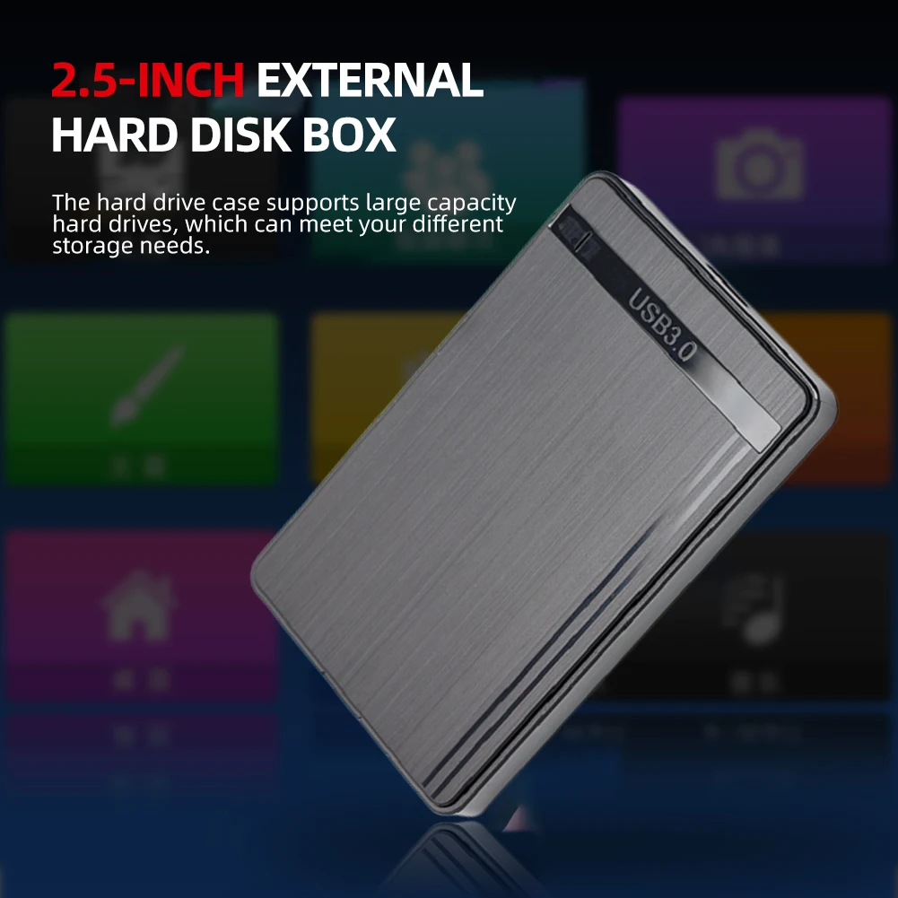 1-15pcs USB3.0 SSD HDD Hard Disk Box 2.5 Inch Solid State Hard Disk Box External High Speed Plug and Play Storage Devices
1-15pcs USB3.0 SSD HDD Hard Disk Box 2.5 Inch Solid State Hard Disk Box External High Speed Plug and Play Storage Devices