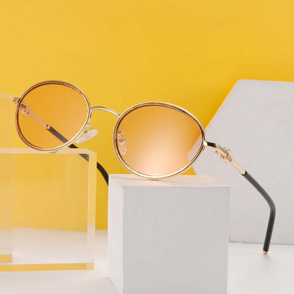 2022 Fashion Designer Classic Round Sunglasses Women Men Retro Brand Sun Glasses Female Colorful Vintage Oculos De Sol D-4
2022 Fashion Designer Classic Round Sunglasses Women Men Retro Brand Sun Glasses Female Colorful Vintage Oculos De Sol D-4