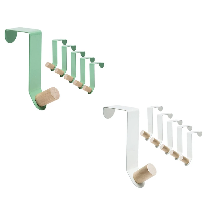 Over Door Hooks 6-Pack Door Towel Hangers For Hangers Sturdy Metal Hooks For Hanging Coats, Bags, Keys 
Over Door Hooks 6-Pack Door Towel Hangers For Hangers Sturdy Metal Hooks For Hanging Coats, Bags, Keys