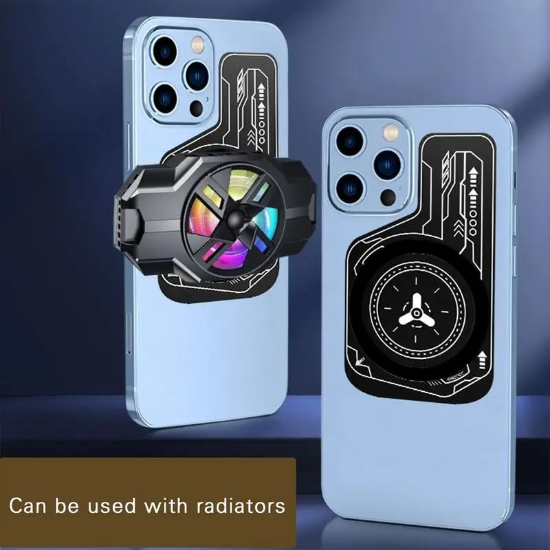Phone Game Cooler Even-Heat Dissipation Radiator Magnetically Firmly Adsorb MobilePhone Heat Sink Accessories Easy To Carry
Phone Game Cooler Even-Heat Dissipation Radiator Magnetically Firmly Adsorb MobilePhone Heat Sink Accessories Easy To Carry