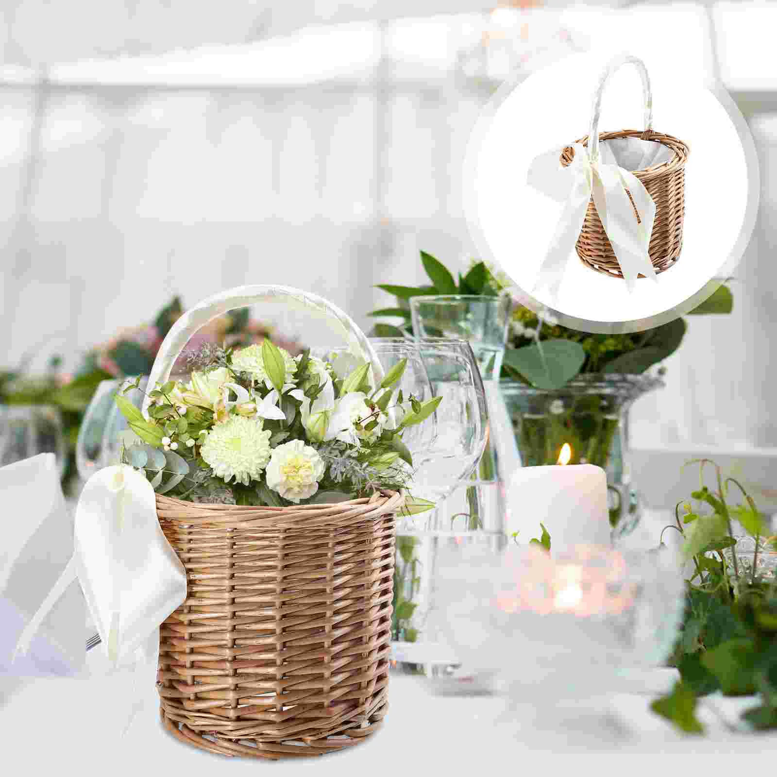 Crate Food Storage Basket Weaving Container Champagne Wicker Woven Flower Hand-Woven
Crate Food Storage Basket Weaving Container Champagne Wicker Woven Flower Hand-Woven