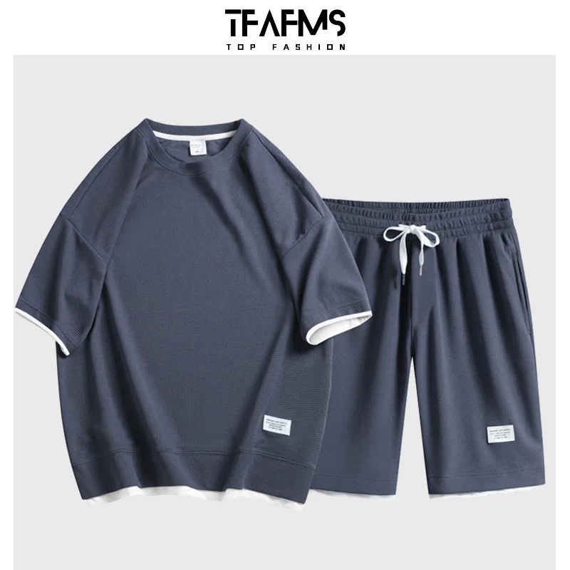 Summer Men's Two Piece Sets Linen Fabric Casual T-Shirt and Shorts Set 2023 New Mens Sports Suit Fashion Short Sleeve Tracksuits
Summer Men's Two Piece Sets Linen Fabric Casual T-Shirt and Shorts Set 2023 New Mens Sports Suit Fashion Short Sleeve Tracksuits