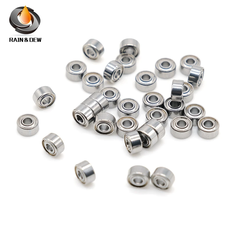 

High quality 10Pcs MR52ZZ Ball Bearing 2X5X2.5 mm ABEC-9 MR52 Video Card Fan Bearing Replacement