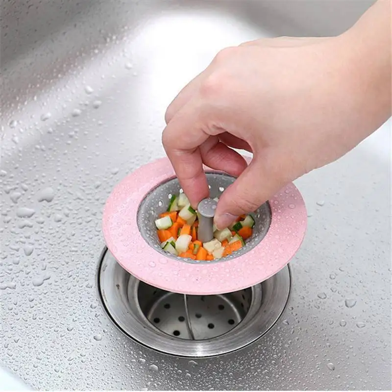 Floor Drain Sink Cover Kitchen Sink Filter Shower Filter Sewer Filter Silicone Strainer Bathroom Accessorie
Floor Drain Sink Cover Kitchen Sink Filter Shower Filter Sewer Filter Silicone Strainer Bathroom Accessorie