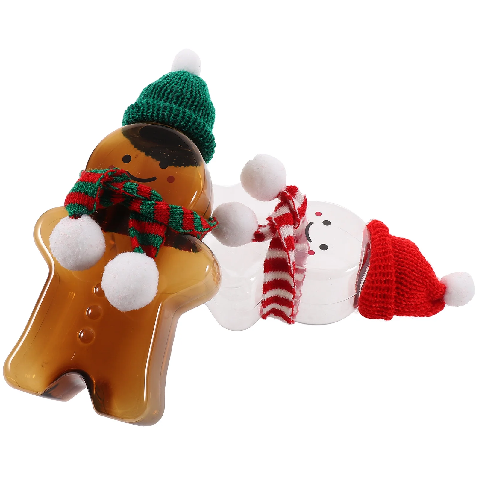 2 Sets Christmas Drink Bottle Plastic Container Lid Xmas Candy Biscuit Jar Pet Party Favor Jars Cookie
2 Sets Christmas Drink Bottle Plastic Container Lid Xmas Candy Biscuit Jar Pet Party Favor Jars Cookie