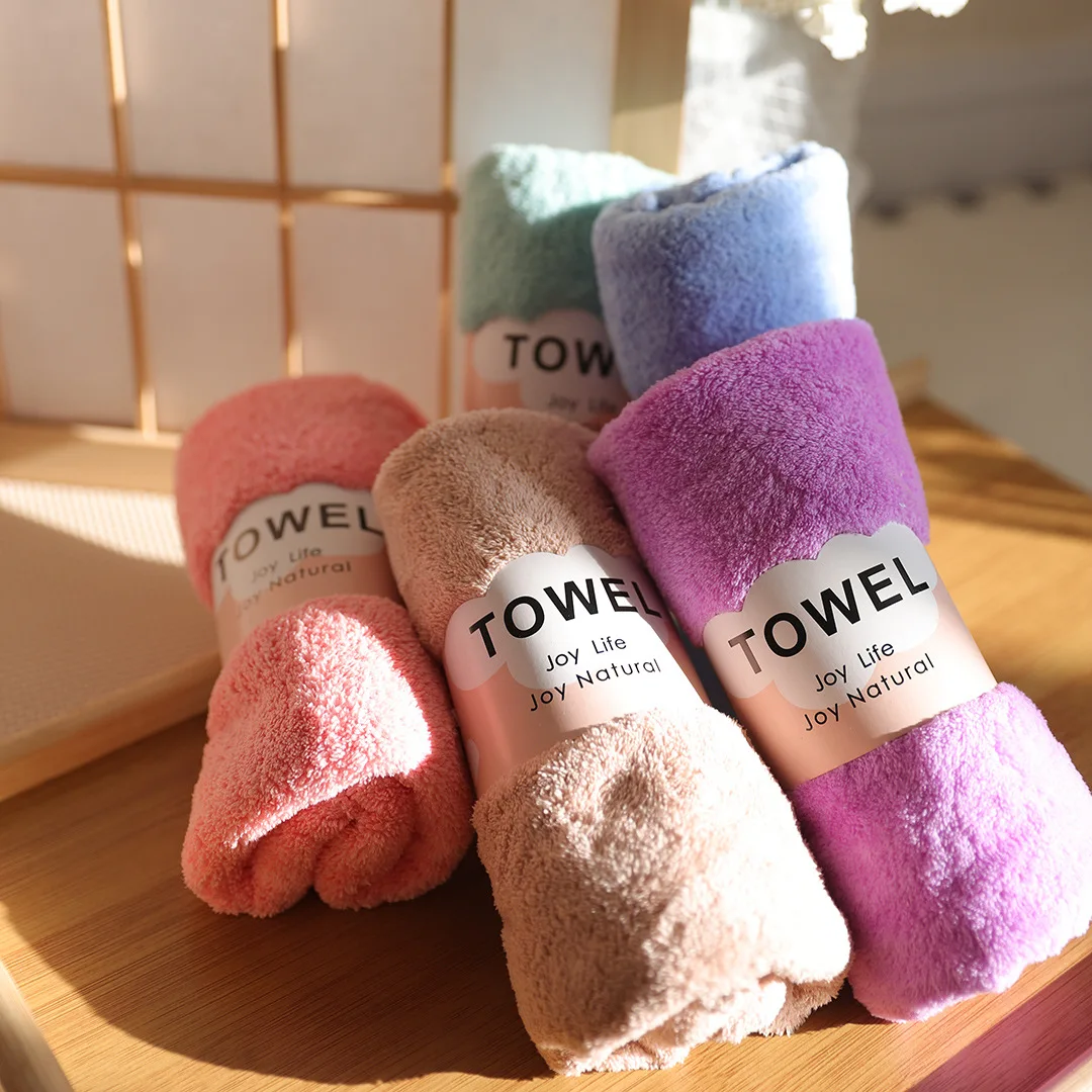 Home Towel Coral Fleece Towel Warp Knitted Thickened Absorbent Face Towel Is Not Easy To Lose Hair Gift Plain Towel Two Pieces
Home Towel Coral Fleece Towel Warp Knitted Thickened Absorbent Face Towel Is Not Easy To Lose Hair Gift Plain Towel Two Pieces
