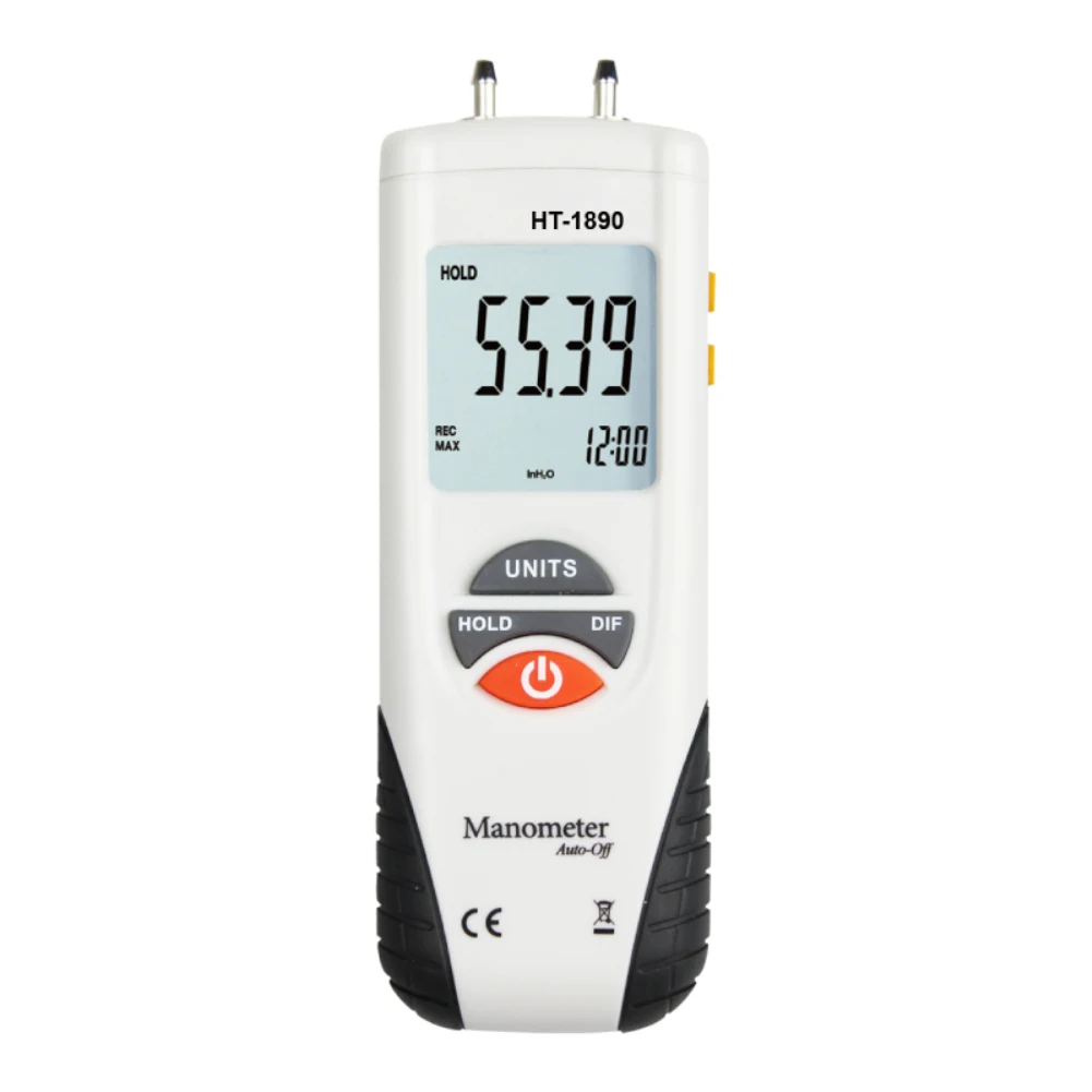 Digital Manometer air pressure meter air pressure Differential Gauge Kit 55H2O to +55H2O Data Hold medidor presion
Digital Manometer air pressure meter air pressure Differential Gauge Kit 55H2O to +55H2O Data Hold medidor presion