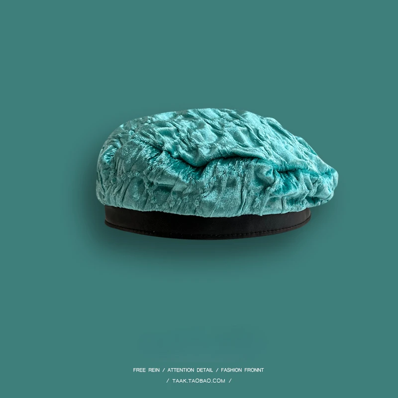 Женский Бархатный берет с кожаными краями, корейский стиль, летняя модная шляпа художника в японском стиле, плиссированные высококачествен...
Женский Бархатный берет с кожаными краями, корейский стиль, летняя модная шляпа художника в японском стиле, плиссированные высококачествен...