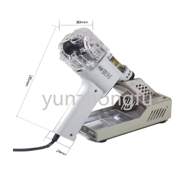 110V/220V Desoldering Gun 1.2mm /1.5mm / 2mm Nozzle Electric Vacuum Double Pump Solder Sucker Desoldering Iron Machine S-998P
110V/220V Desoldering Gun 1.2mm /1.5mm / 2mm Nozzle Electric Vacuum Double Pump Solder Sucker Desoldering Iron Machine S-998P