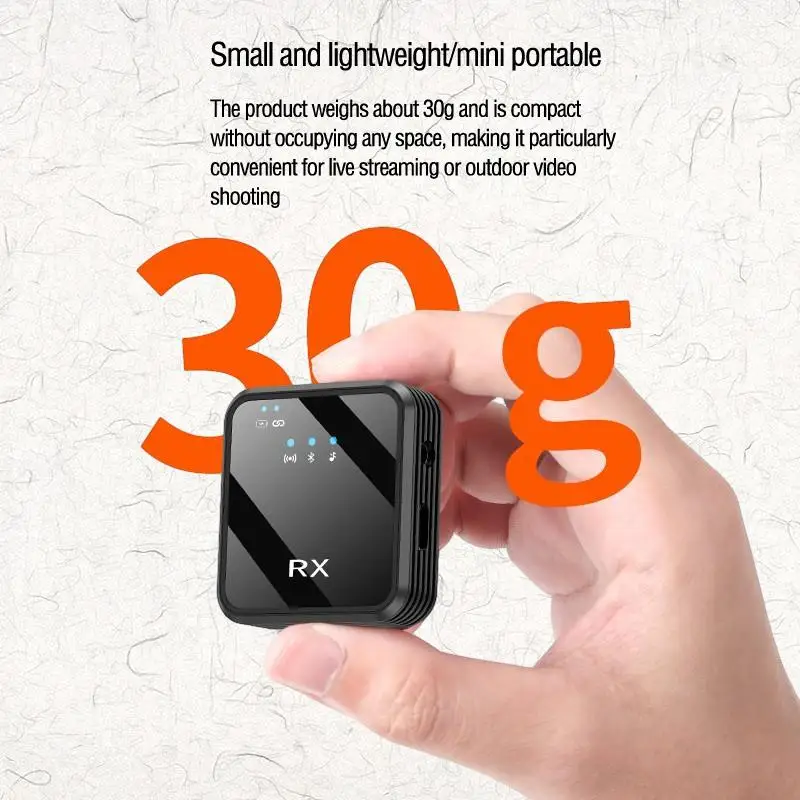 Ultimate Wireless Lapel Microphone for Outdoor Recording - 24G Small Square Design for Crystal Clear Audio and Video Recording
Ultimate Wireless Lapel Microphone for Outdoor Recording - 24G Small Square Design for Crystal Clear Audio and Video Recording