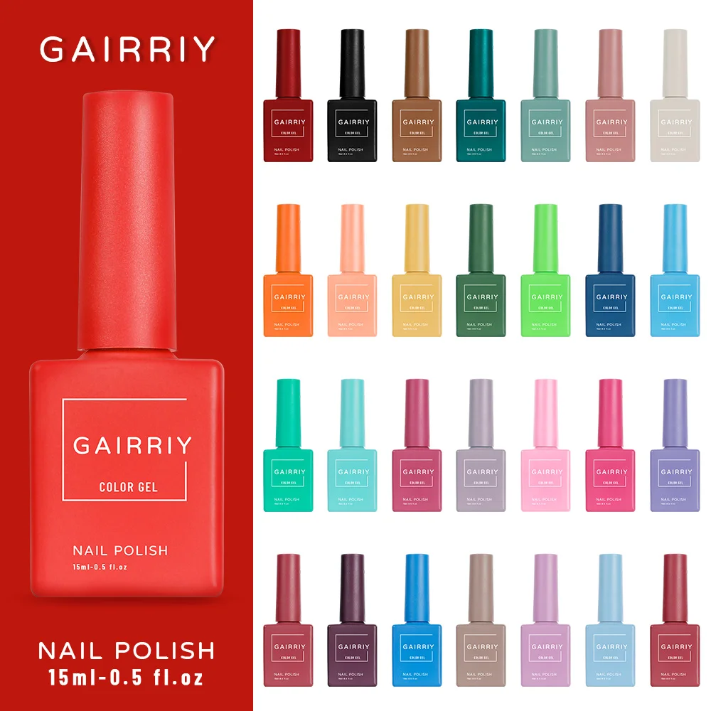 Gel Nail Polish Semi-Permanent Varnish Hybrid Nail Art Salon 60 Colors Glitter 15ml Soak Off UV LED Nail Polish
Gel Nail Polish Semi-Permanent Varnish Hybrid Nail Art Salon 60 Colors Glitter 15ml Soak Off UV LED Nail Polish