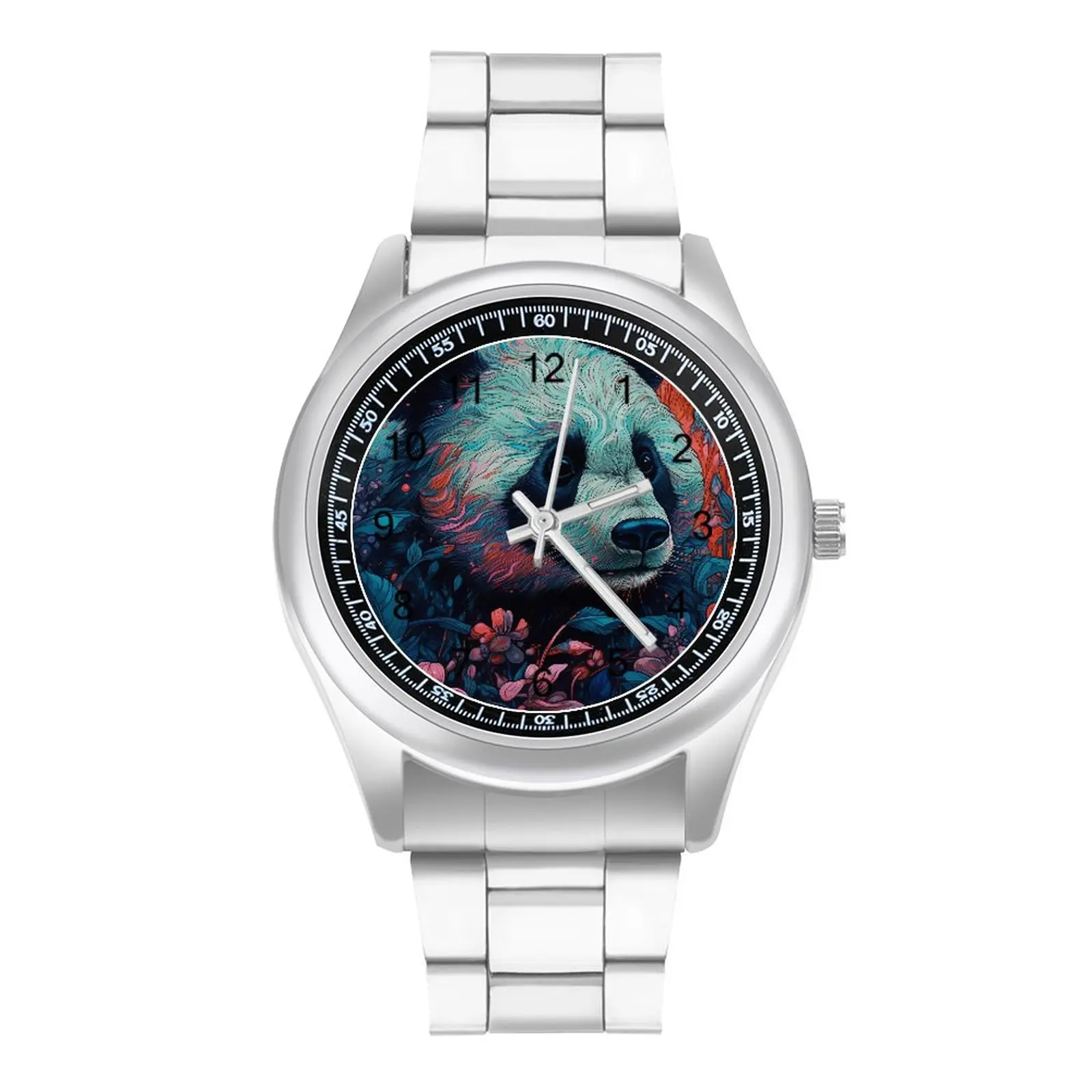 Panda Quartz Watch Neon Colorful Travel Casual Wrist Watch Steel Design Upwrist Men Wristwatch
Panda Quartz Watch Neon Colorful Travel Casual Wrist Watch Steel Design Upwrist Men Wristwatch