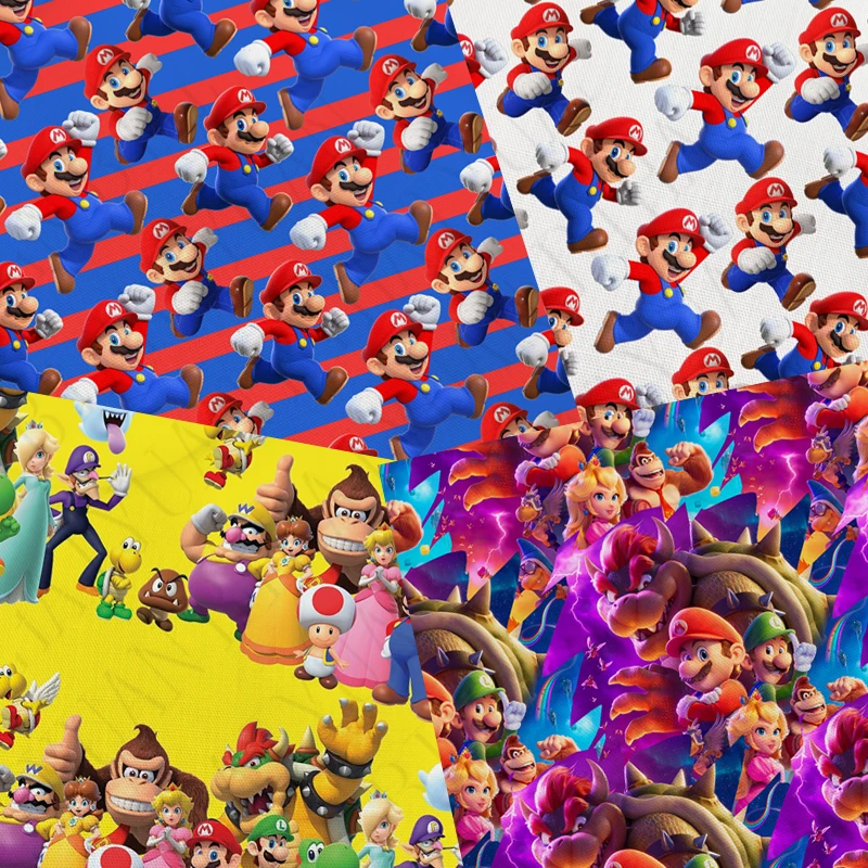 45*145 см Ткань для Аниме игры Super Mario Bros на заказ, ткань для рукоделия, домашняя одежда, материал для шитья платья
45*145 см Ткань для Аниме игры Super Mario Bros на заказ, ткань для рукоделия, домашняя одежда, материал для шитья платья