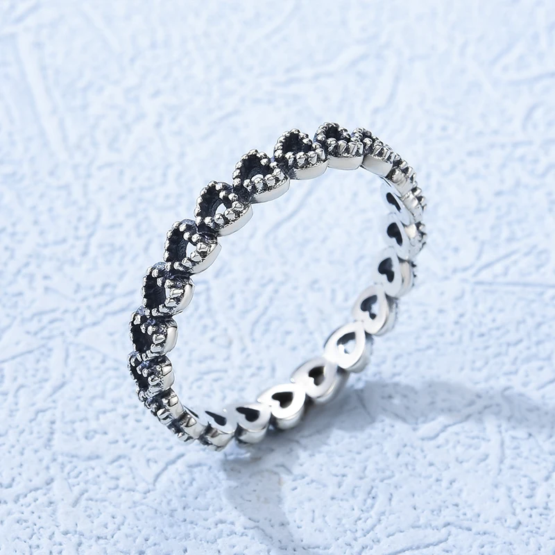 Stylever Vintage Heart Rings for Women Girls Unique 925 Sterling Silver Love Circle Ring Engagement Wedding Jewelry 2022 Trend
Stylever Vintage Heart Rings for Women Girls Unique 925 Sterling Silver Love Circle Ring Engagement Wedding Jewelry 2022 Trend