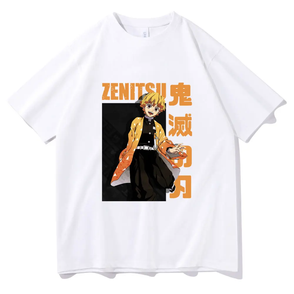 2021 Summer Japan Anime Demon Slayer Agatsuma Zenitsu Short Sleeve Tee Men WomenHip-hop Style Tshirt Male Vintage Black T-shirt
2021 Summer Japan Anime Demon Slayer Agatsuma Zenitsu Short Sleeve Tee Men WomenHip-hop Style Tshirt Male Vintage Black T-shirt