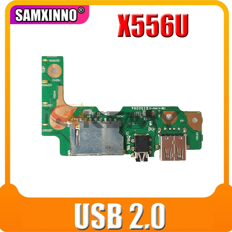 SAMXINNO For Asus X556U X556UJ X556UJQ X556UB X556UA X555UV FL5900 LF5800 Laptop Audio USB 2.0 IO Interface JACK Board
SAMXINNO For Asus X556U X556UJ X556UJQ X556UB X556UA X555UV FL5900 LF5800 Laptop Audio USB 2.0 IO Interface JACK Board