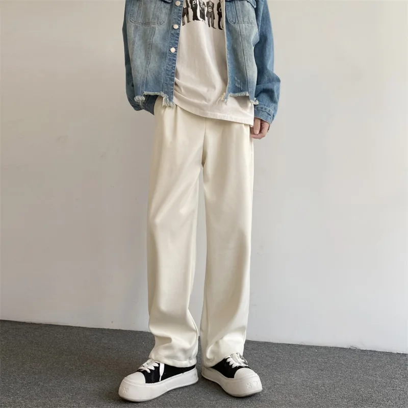 Winter Thickened Suit Pants Men Warm Social Mens Dress Pants Korean Loose Black Beige Wide Leg Pants Mens Thick Trousers M-2XL
Winter Thickened Suit Pants Men Warm Social Mens Dress Pants Korean Loose Black Beige Wide Leg Pants Mens Thick Trousers M-2XL