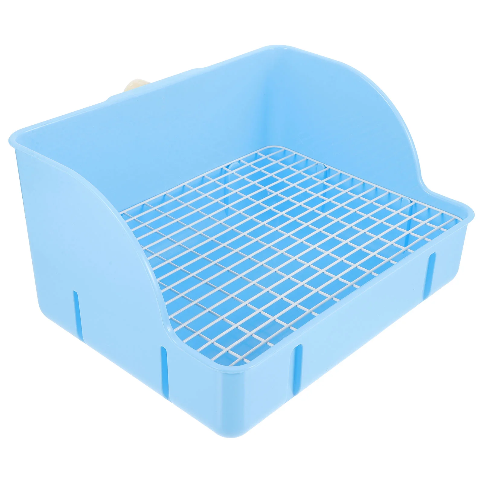 Plastic Rabbit Litter Box Indoors Pet Square Toilet Box Potty Trainer Bedpan Pet Supply
Plastic Rabbit Litter Box Indoors Pet Square Toilet Box Potty Trainer Bedpan Pet Supply
