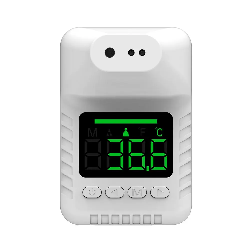 K3X Infrared Thermometer Automatic Induction Contact-free Mini Wall-mounted LED Display Handsfree Digital Thermometer
K3X Infrared Thermometer Automatic Induction Contact-free Mini Wall-mounted LED Display Handsfree Digital Thermometer